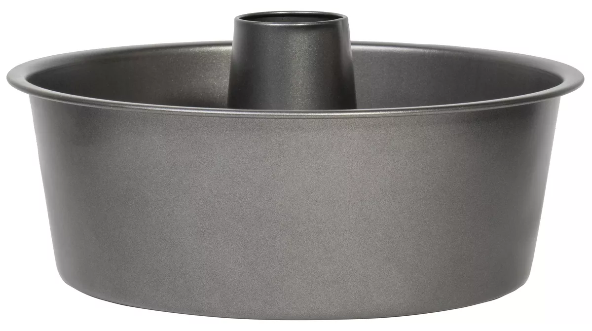 Non-Stick Original Angel Food Cake Fluted Tube Baking Pan 10-Inch, 12 cup