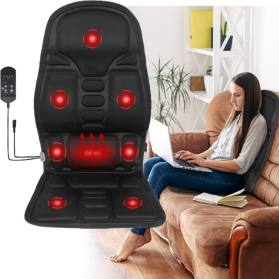 Modes Full Body Massager Cushion Back Seat Chair Car Pad