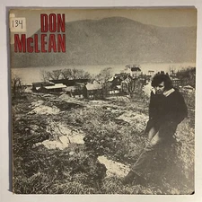Don McLean Self Titled Vinyl, LP 1972 United Artists Records ‎– UAS 5651
