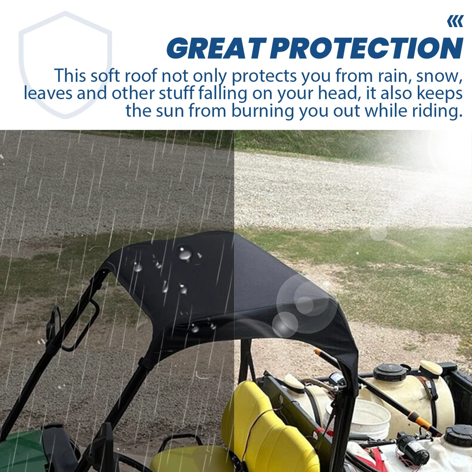 Techo blando para John Deere HPX y XUV Gator UTV Foto 4 de 4