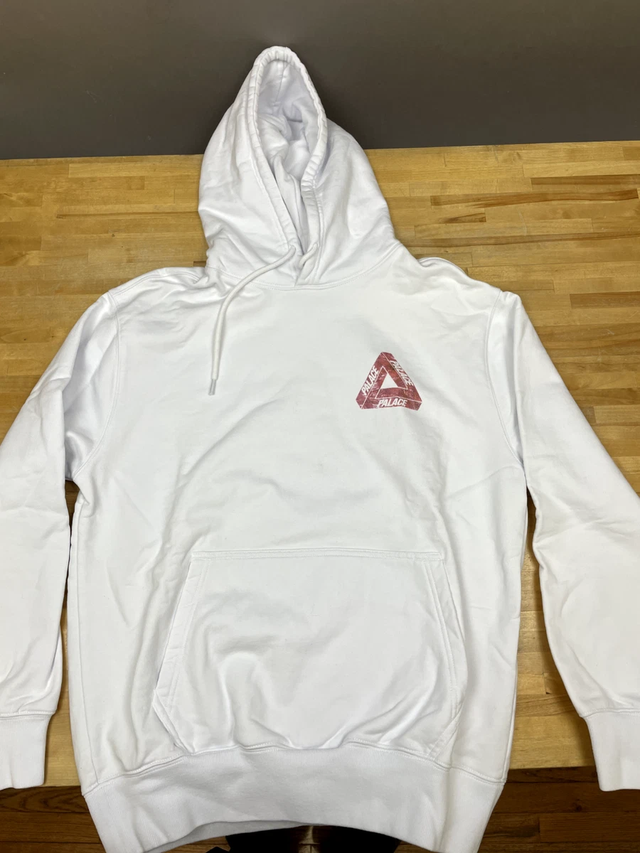 Palace Skeledon Hoodie Spring 2017 P12HD002 White Mens US Size Medium Used