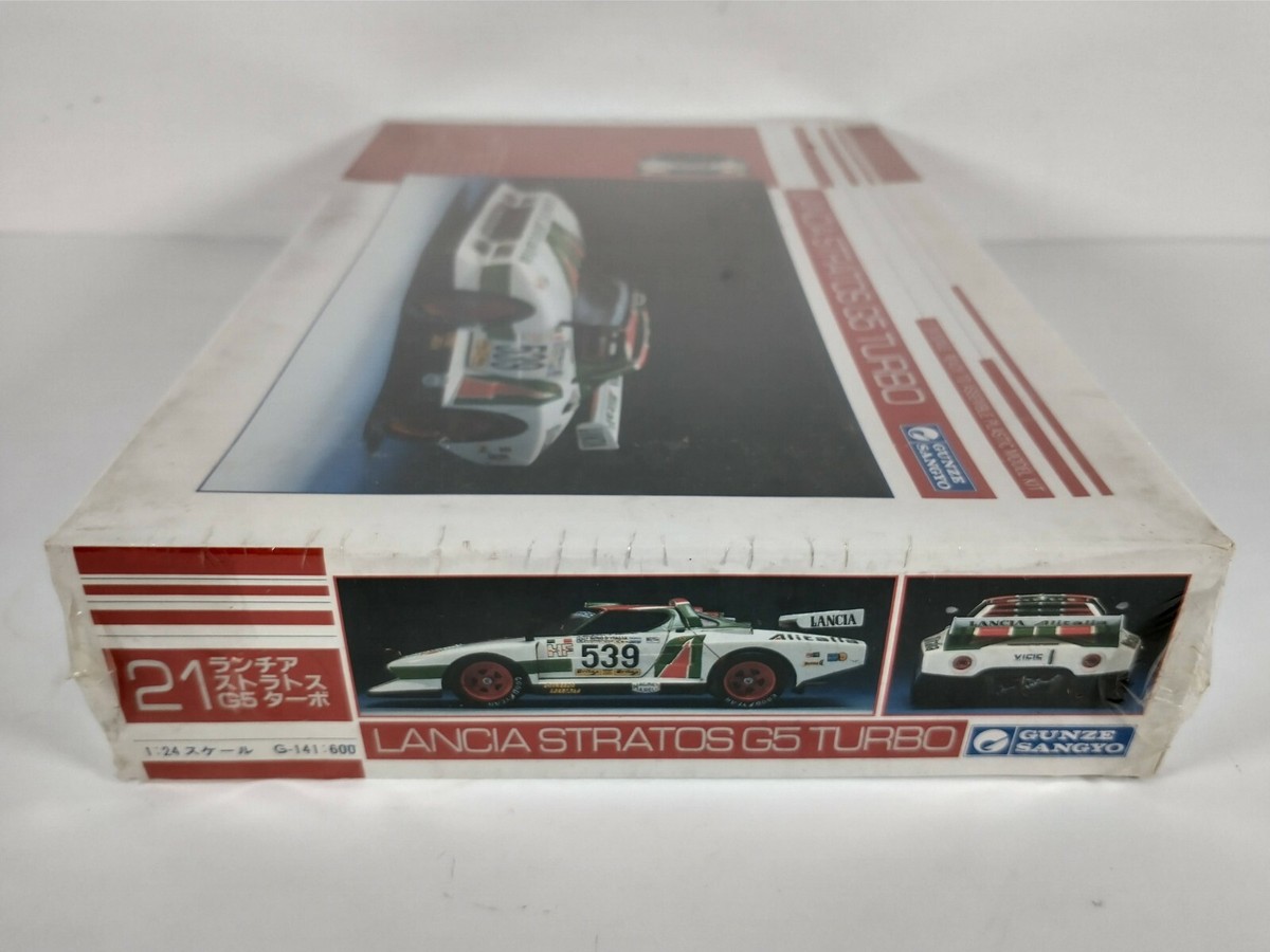 YV022 GUNZE SANGYO 1/24 maquette voiture G-141 600 Lancia Stratos G5 Turbo 539