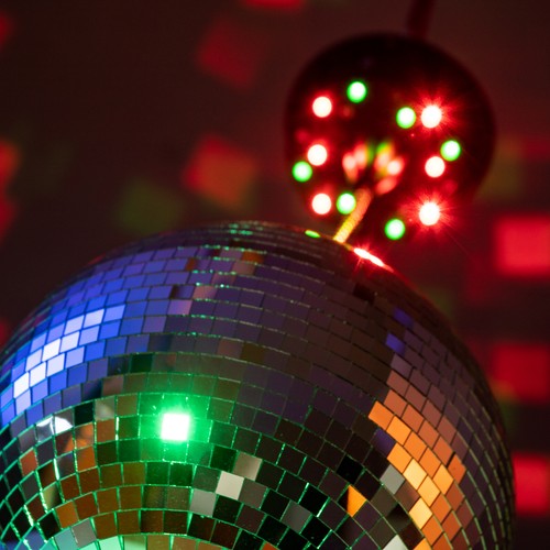 DISCO30 Spiegelkugel 30cm Set LED Motor Discokugel Beleuchtung DJ Partykeller - Bild 7 von 7