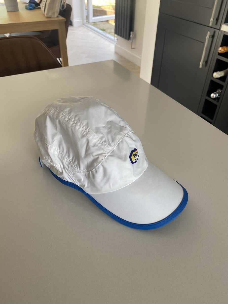 Nike Air TN Cap Vintage White Blue Band Rare 2000s UK