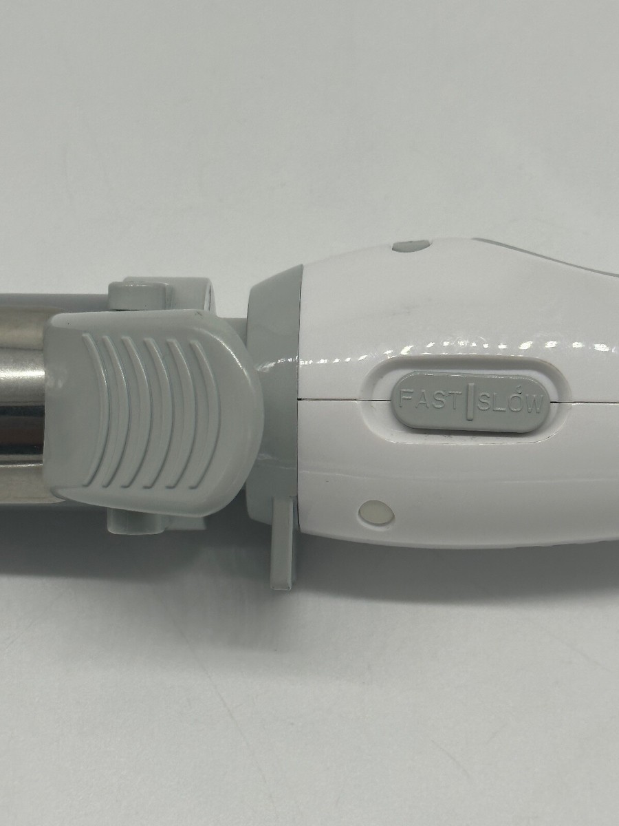 BeachWaver S1.25 Rotating Curling Iron White/Gray Dual  display picture 1
