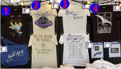 Big Thief Band Shirt Concert Tour Merch 2026 Reprint