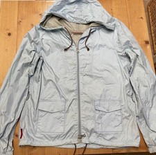 USED PRADA WINDBREAKER NYLON JACKET ACCEPTABLE