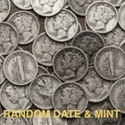 90% SILVER DIME G-XF (Random Date Mercury)
