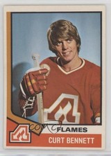 1974-75 O-Pee-Chee Curt Bennett #33 1oi1
