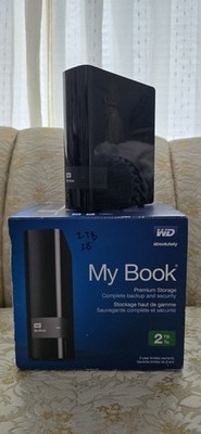 WD My Book 2TB External Hard Drive USB 3.0 Western Digital WBDFJK0020HBK