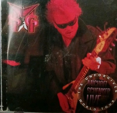 The Unforgiven World Tour Live Michael Schenker Group 2CD OOP 1999 METAL UFO 
