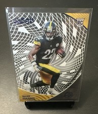 NAJEE HARRIS 2021 CHRONICLES CLEAR VISION Acetate RC STEELERS CVR-14 RC Blue /99