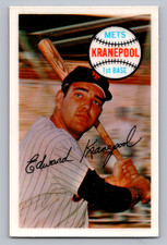 1970 Kellogg's #1 Ed Kranepool New York Mets
