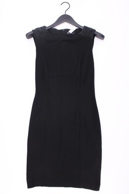   MaxCo. Etuikleid Slim Kleid für Damen Gr. 36, S Ärmellos schwarz aus Acetat  
