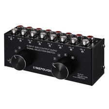6 Ingressi 2 Uscite Selezione Segnale Audio Stereo Altoparlante Commutatore