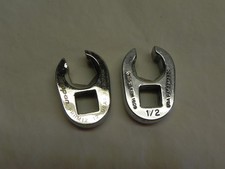 Snap-on 2 Piece 38 Dr Sae Metric Flank Drive Flare Nut Crowfoot Wrench Set Snap-on 2 Piece 38 Dr Sae Metric Flank Drive Flare Nut Crowfoot Wrench Set