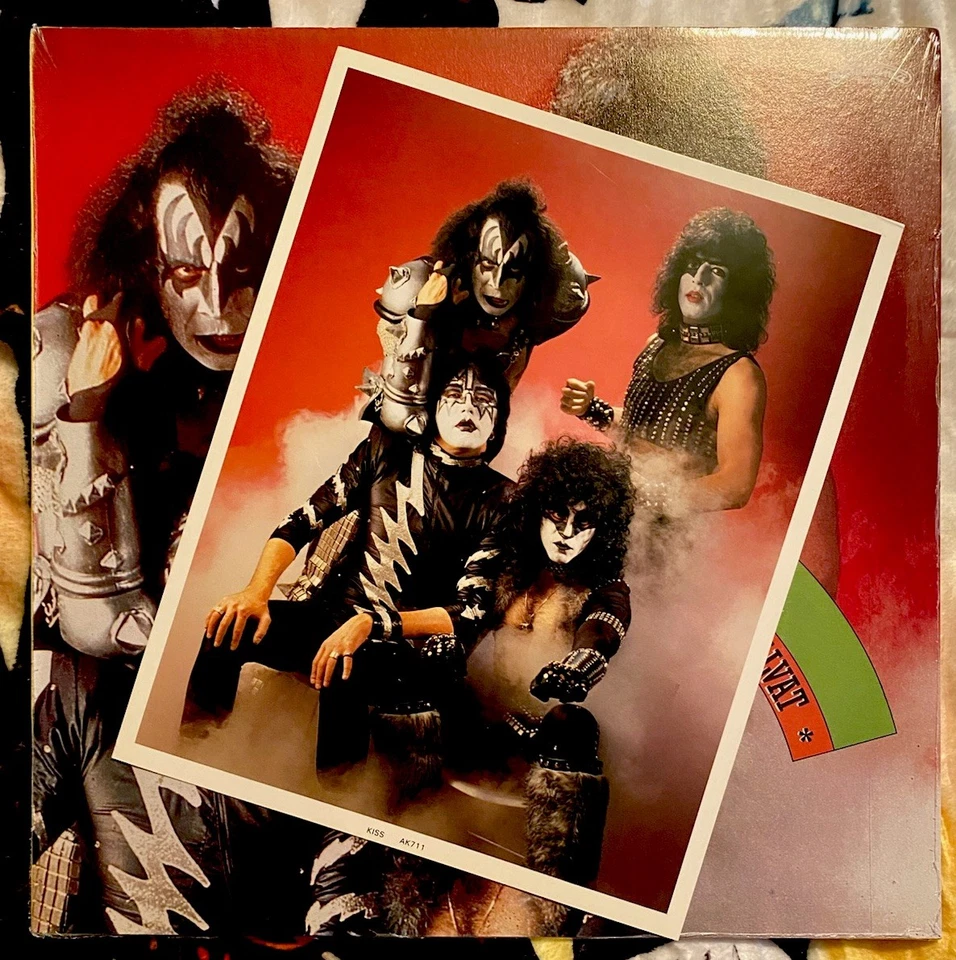 KISS🔥Sealed🔥Rock And Roll Over Mexico 1984 Limit Press Promo Photo VTG Aucoin - Image 3 of 4