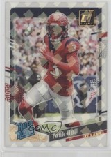 2023 Panini Clearly Donruss Rated Rookie Holo RR Logo Tank Dell #85 0s55