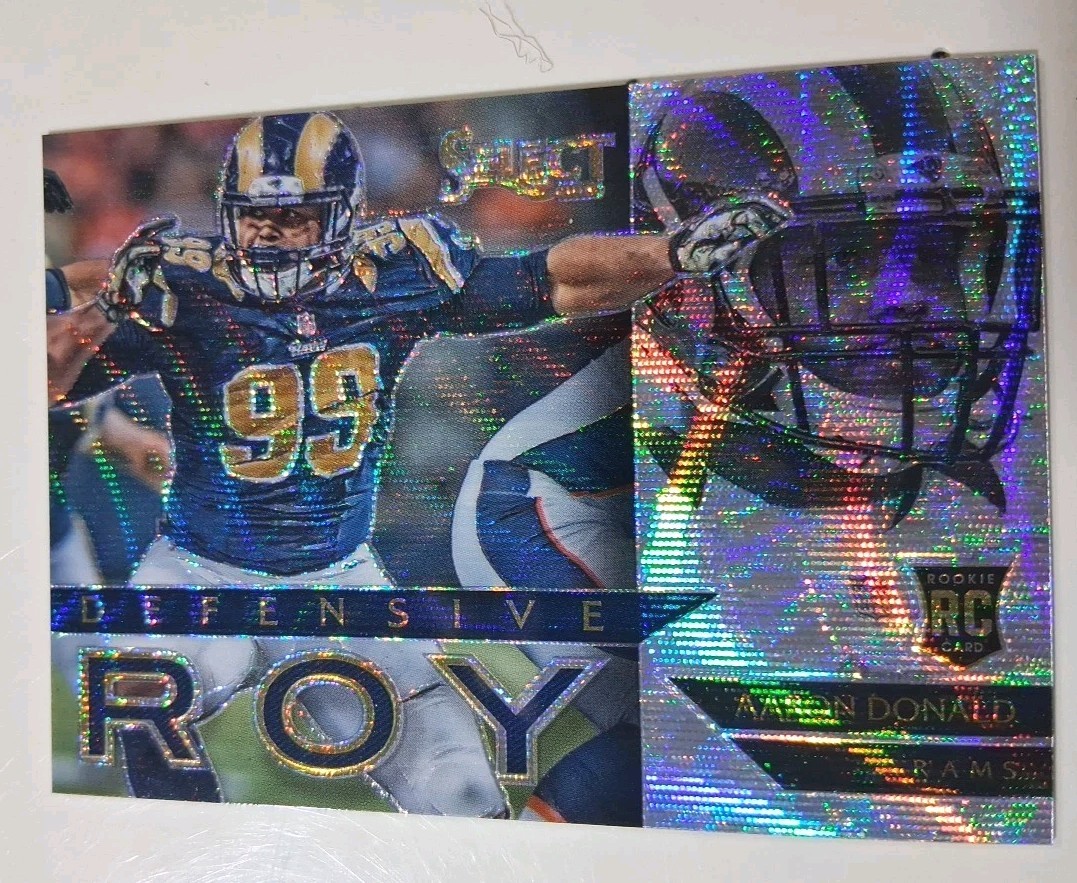Aaron Donald Panini Select Award Selections Defensive Rookie of the Year #10 Base