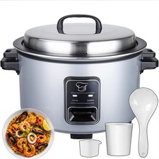 15L Commercial Rice Cooker Large Electric Rice Cooker 84 Cups Cooked Electric...