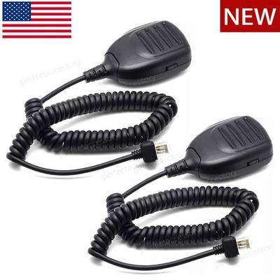 2-Pack HM-152 8-pin Mic for ICOM IC-F5023/F6023/F5026/F5026H/F5011/F5012/F5013