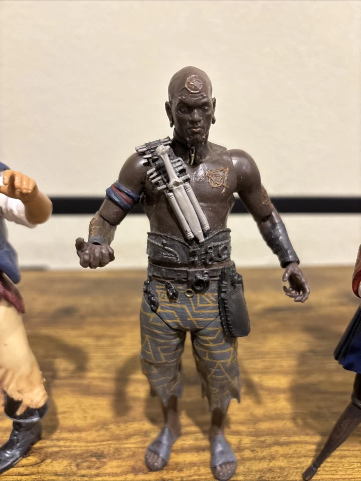 Figura Piratas del Caribe 7" GUNNER MR GIBBS BARBOSSA BARBANEGRA Lote De 4 Foto 3 de 4