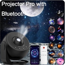 Night Light Galaxy Projector Starry Sky 360  Rotate Planetarium Lamp for Kids