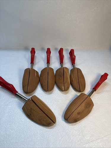 Vintage Shoe Trees Florsheim Travel Tree Rochester 3 Sets