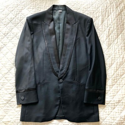 John Galliano Black Tailored Jacket Size 50 (L) Men