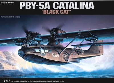 Academy 12487 1/72 PBY-5A Catalina Black Cat