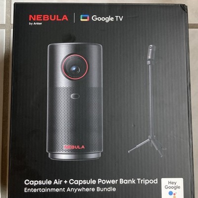 Nebula Capsule Air DLP Projektor 150 ANSI Lumen, Power Bank, Stativ, Bluetooth