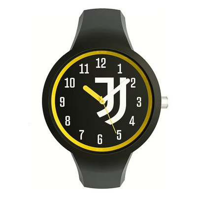 LOWELL Orologio Unisex Juventus - Cassa 39 Mm In Acciaio - Cinturino Nylon Regolabile - Waterproof 3 ATM
