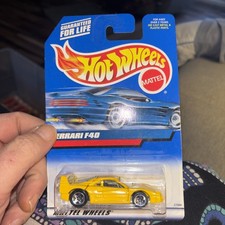 Hot Wheels Ferrari F40 27089 Yellow Rare 2000 ss