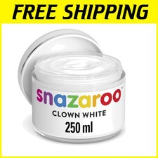 Vibrant Clown White Body Paint Cream, 250ml
