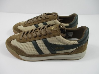 -NEW Gola Classics Tornado CMB782 '88 Mesh Sneaker Olive Size 9.5 Women