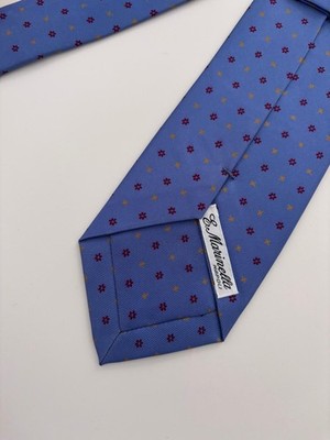  E. Marinella Luxus Vintage Krawatte 100% Seide Silk Nektie Krawatte Krawatte