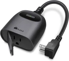 Kasa Outdoor Smart Plug, Wi-Fi Outlet Timer, IP64, KP401