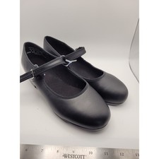 Capezio 3800 Tap Shoes Women 9W Black Tele Tone Mary Jane Leather