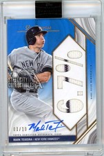 Mark Teixeira 2022 Luminaries Home Run Kings Jersey Autograph Card HRKARMTX 1/10
