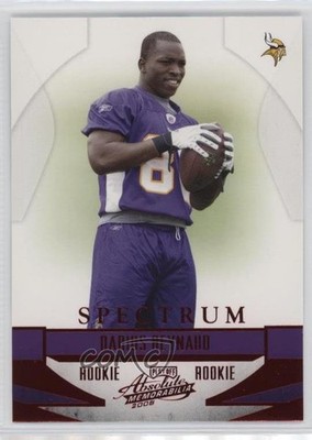 2008 Playoff Absolute Memorabilia Spectrum Red Darius Reynaud #173 Rookie RC 2k3