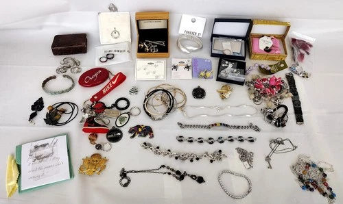 Large Lot of New and Used Jewelry Costume Sterling Vintage Etc