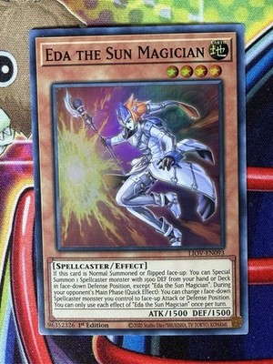 Yugioh Eda The Sun Magician LIOV-EN093 Single