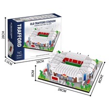 Lego Builds football Stadium OLD TRAFFORD