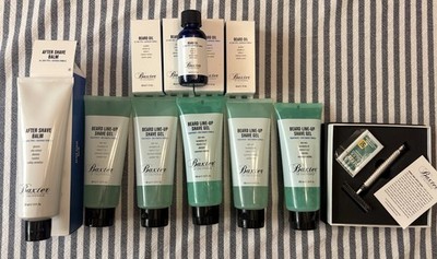 Baxter of California Men s Shave Grooming Bundle Oil Gel Balm Razor Lot $312 New