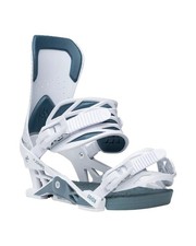 Jones Orion Art Men's Snowboard Bindings, White Glacier Frost, Medium MY26