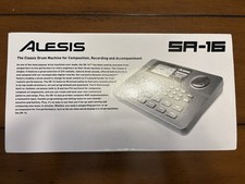 ALESIS SR-16 DRUM MACHINE HOME STUDIO DIGITAL RECORDING UNIT IN BOX