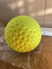 Jugs Yellow Dimpled Pitching Machine Baseball Sting Free