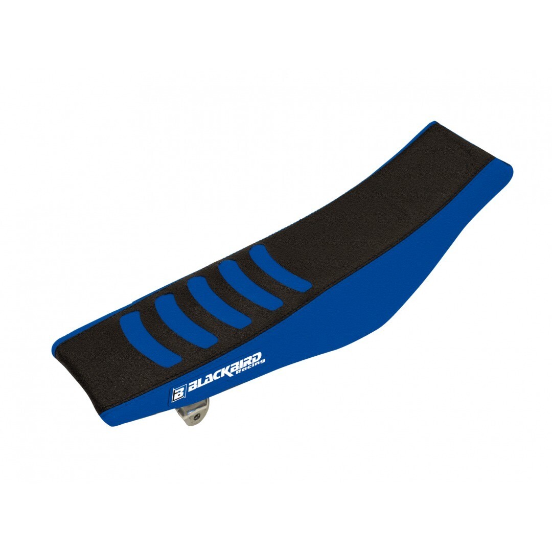 Housse de selle Yamaha YZF 250 et 450 antidérapante Double Gri, coloris noir et bleu