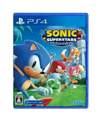 Sonic Superstars PS4 Japanisches Spiel SEGA Region Free 2024