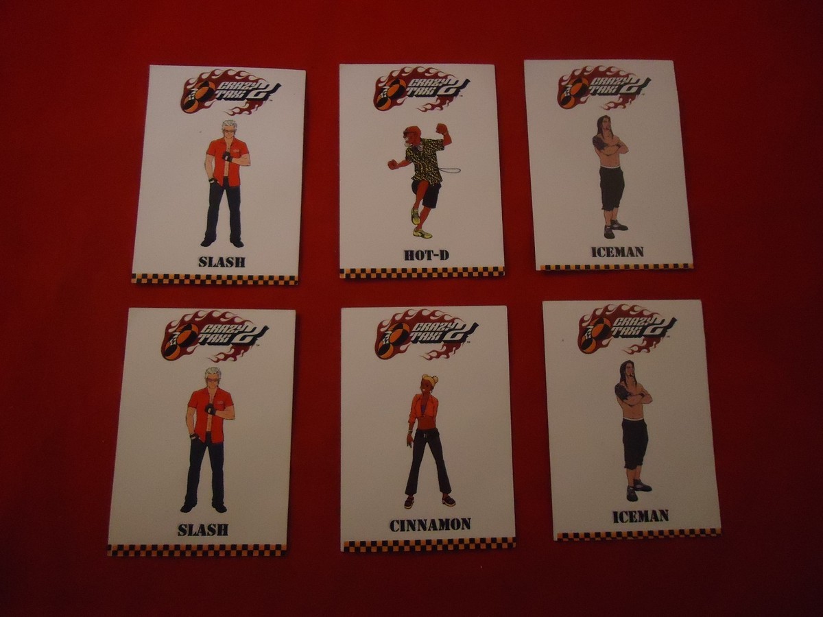 Crazy Taxi 2 Sega Dreamcast E3 Promotional Trading Cards Cinnamon